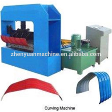 crimp curved automatic roll forming machine/arched roof panel curving machine